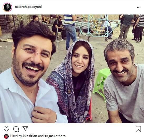 ببینید: ستاره پسیانی با جواد عزتی و پژمان جمشیدی در پشتصحنه فیلم «دوزیست» ببینید: ستاره پسیانی با جواد عزتی و پژمان جمشیدی در پشتصحنه فیلم «دوزیست»