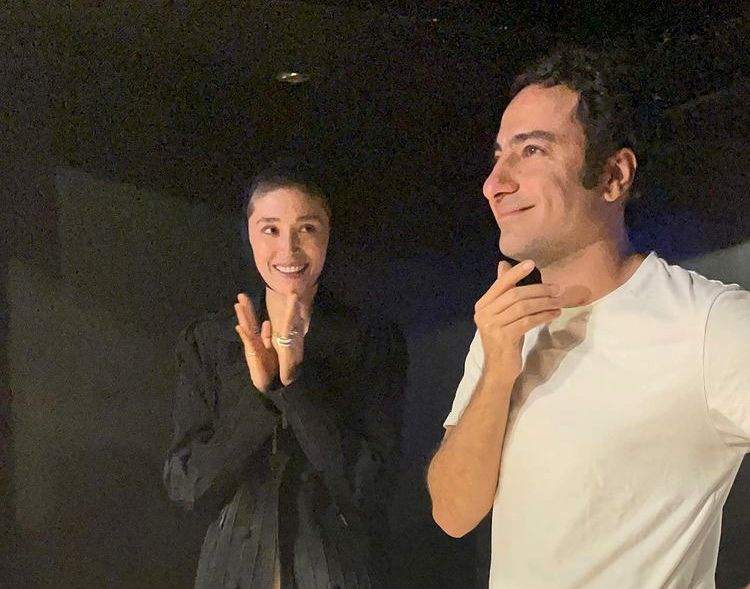 لو رفتن رابطه نوید محمدزاده و فرشته حسینی در یک برنامه تلویزیونی +ویدئو