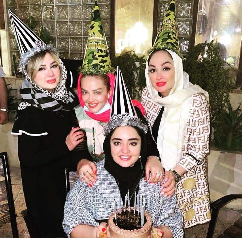 ببینید: حضور بازیگران در جشن تولد نرگس محمدی