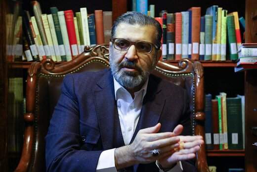 ویدئو| واکنش عجیب و عصبی خرازی به سوال «فرزندت کجاست؟»