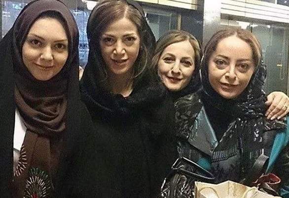ببینید: آزاده نامداری در کنار خواهران دهقان