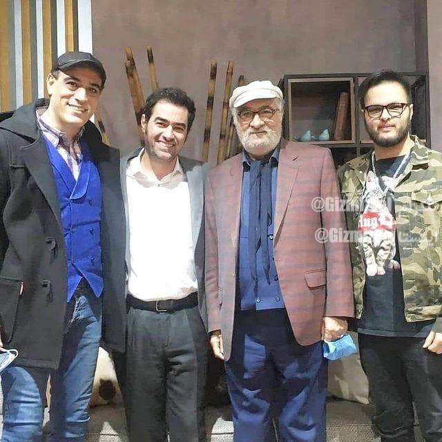 شهاب حسینی و داریوش ارجمند در کنار پسرانشان