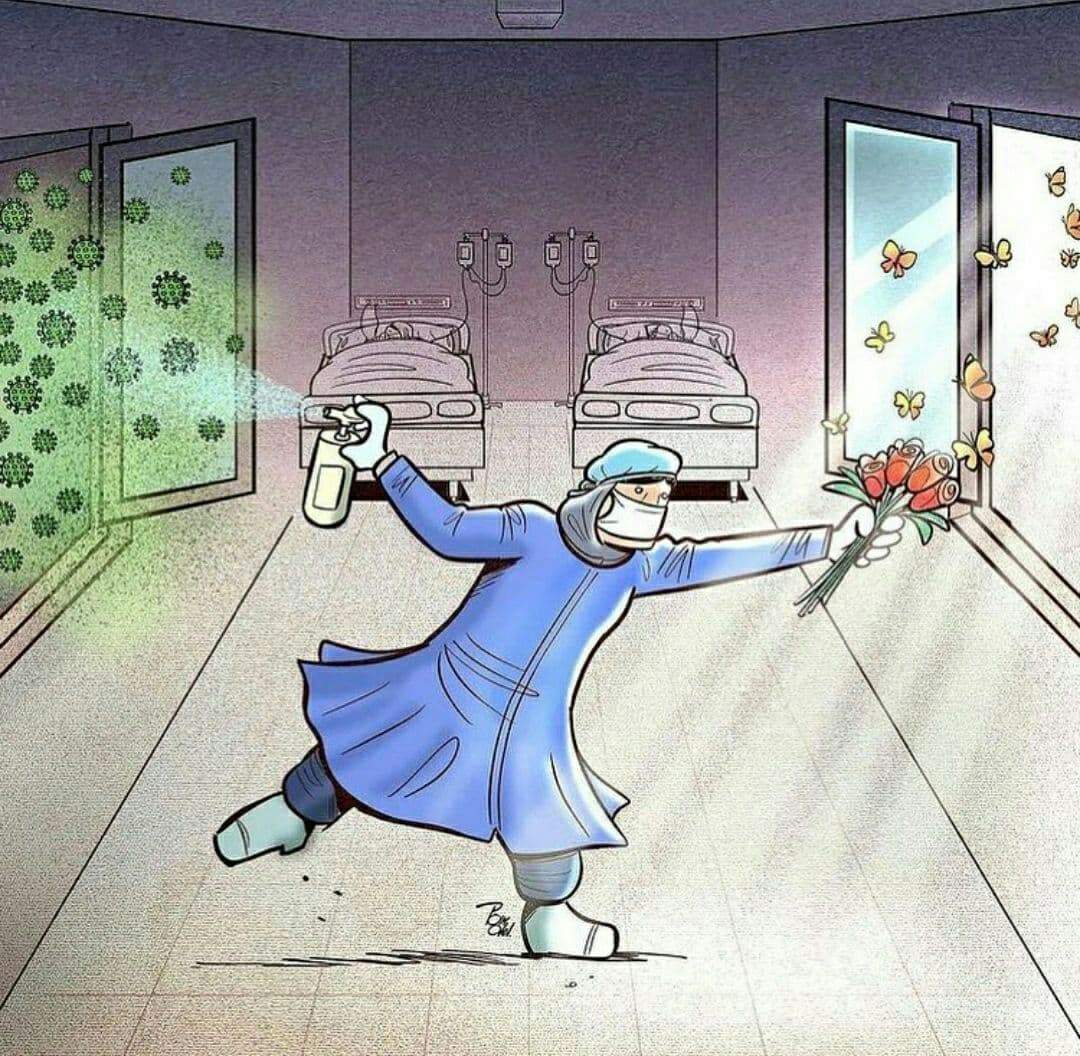 ببینید: اینجوری ویروس کرونا را شکست میدهند! ببینید: اینجوری ویروس کرونا را شکست میدهند!