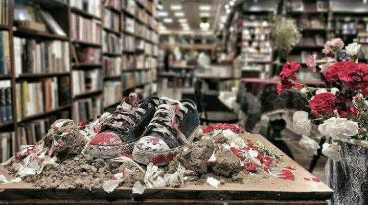 عکس| ابتکار دیدنی یک کتابفروشی در تهران!