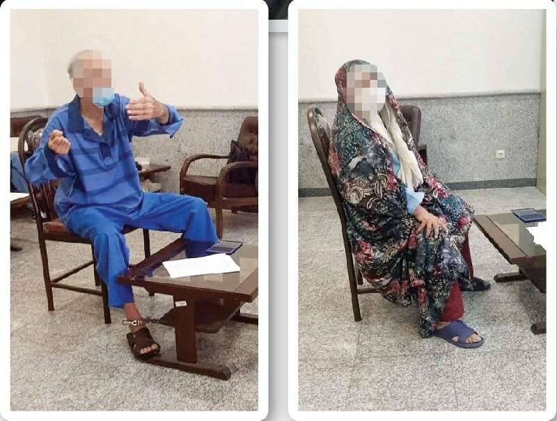 ویدئو| وقتی پدر بابک خرمدین هنگام انتقال جنازه موهایش را در آسانسور مرتب می‌کند