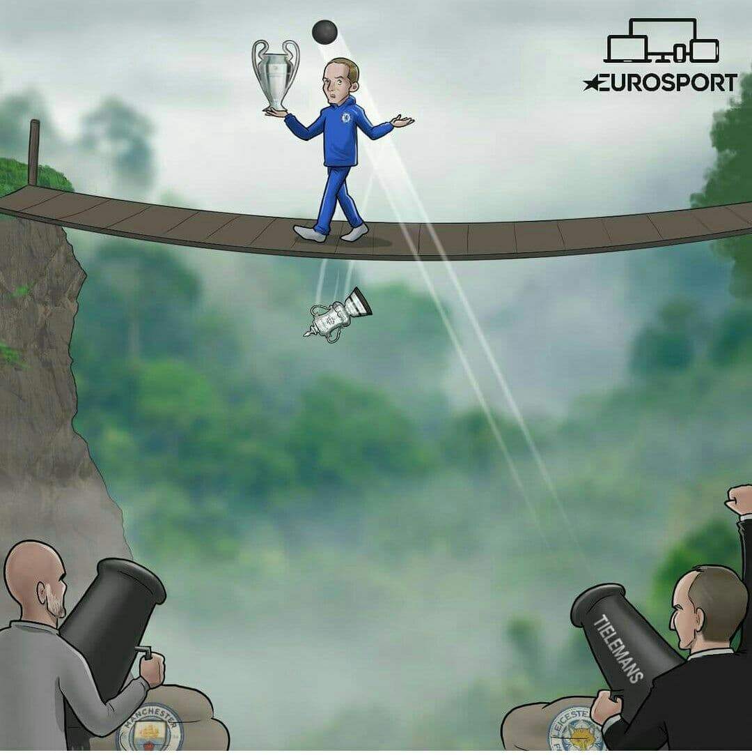 ببینید: اولین جام از دست توخل افتاد