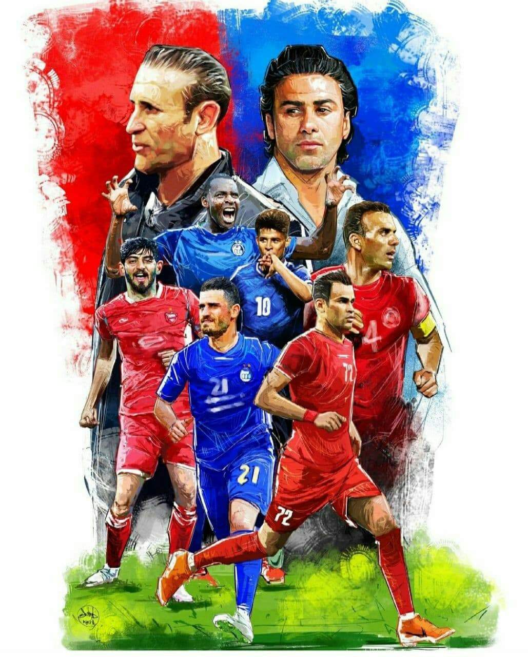 ببینید: تب فوتبال در تهران بالا گرفت ببینید: تب فوتبال در تهران بالا گرفت