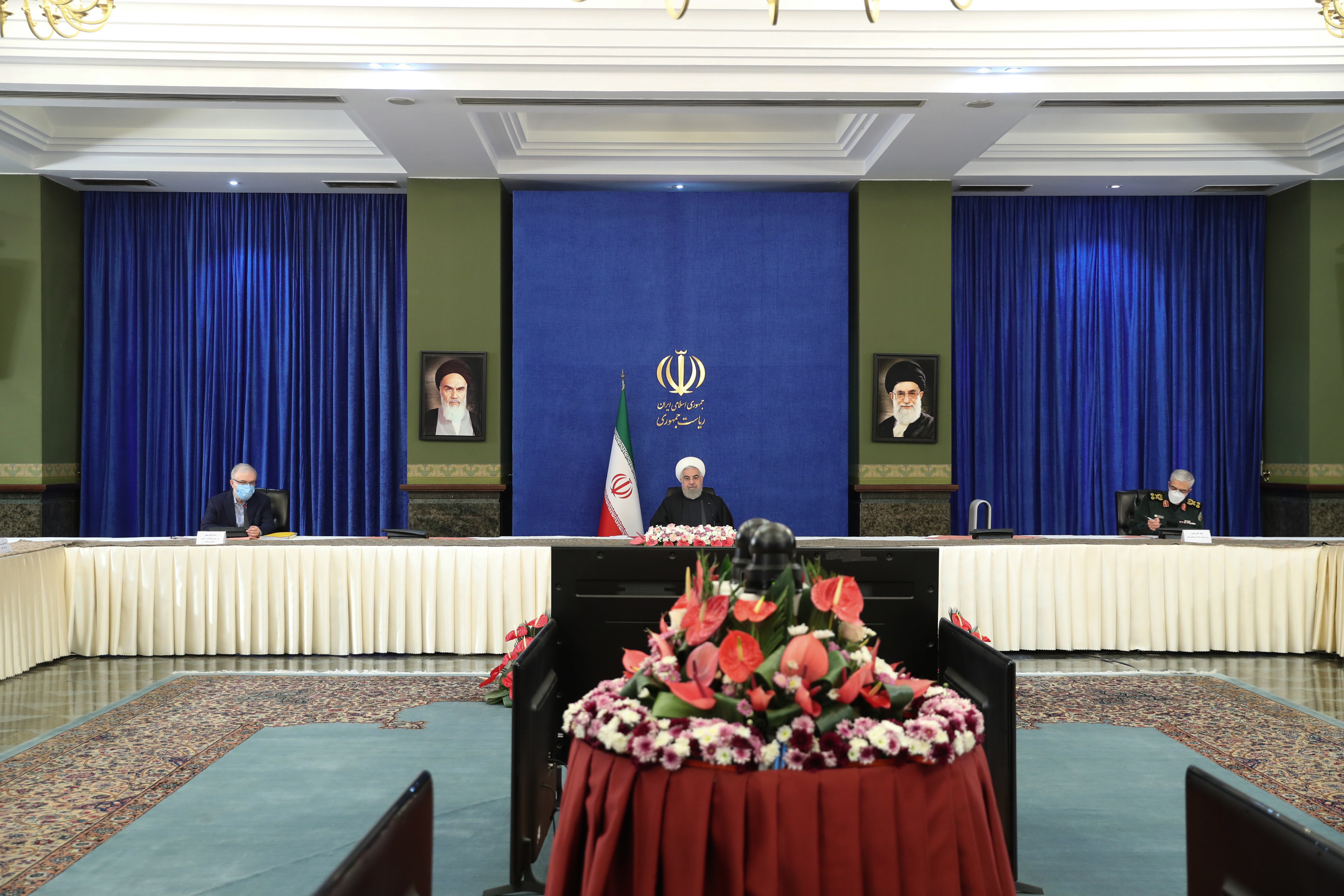 روحانی: آمادگی واکسیناسیون روزانه ۵۰۰ هزار نفر وجود دارد