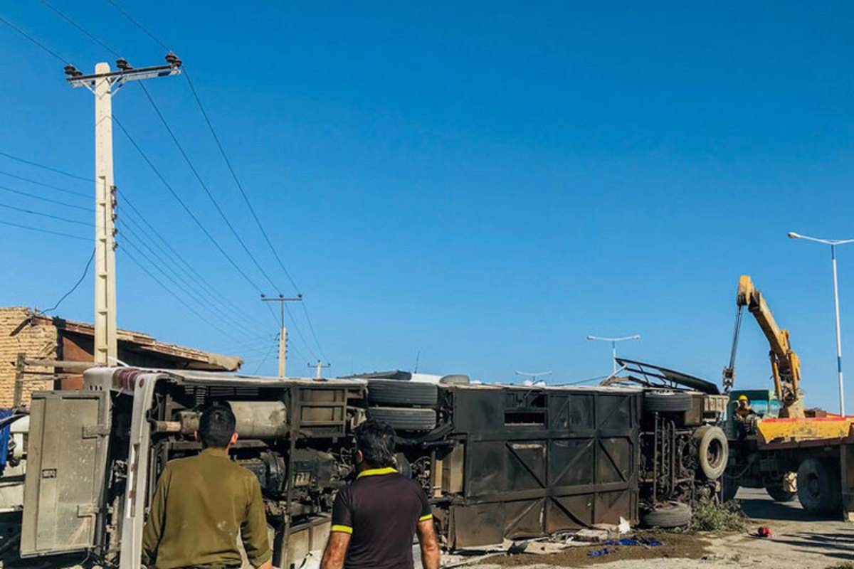 فوت ۷ نفر در تصادف سربازمعلمها تکذیب شد/ سطح هوشیاری یک مصدوم پایین است فوت ۷ نفر در تصادف سربازمعلمها تکذیب شد/ سطح هوشیاری یک مصدوم پایین است