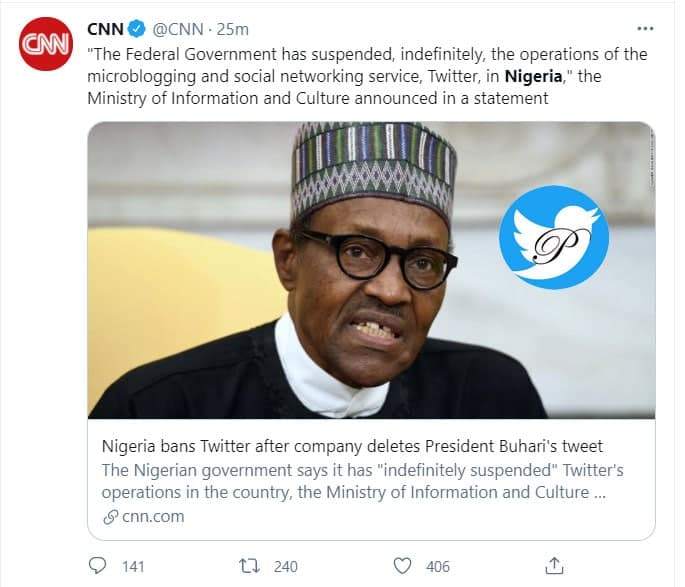 توئیتر فقط به خاطر یک پست، فیلتر شد!