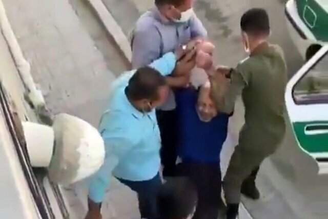 توضیح پلیس در مورد ویدئوی دستگیری یک جانباز توضیح پلیس در مورد ویدئوی دستگیری یک جانباز