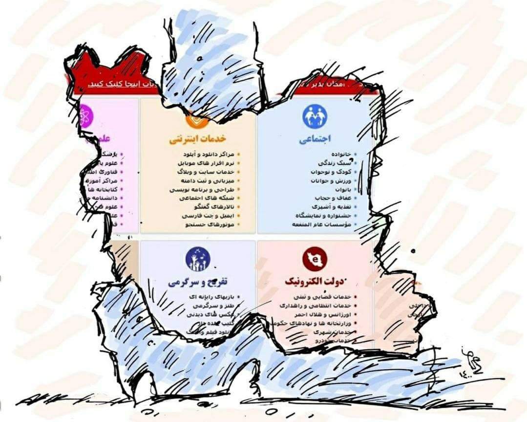 ایران فیلتر می‌شود!