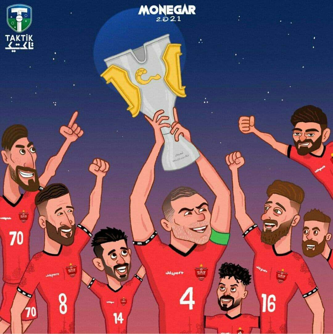 ببینید: پرسپولیس بر بام فوتبال ایران ببینید: پرسپولیس بر بام فوتبال ایران