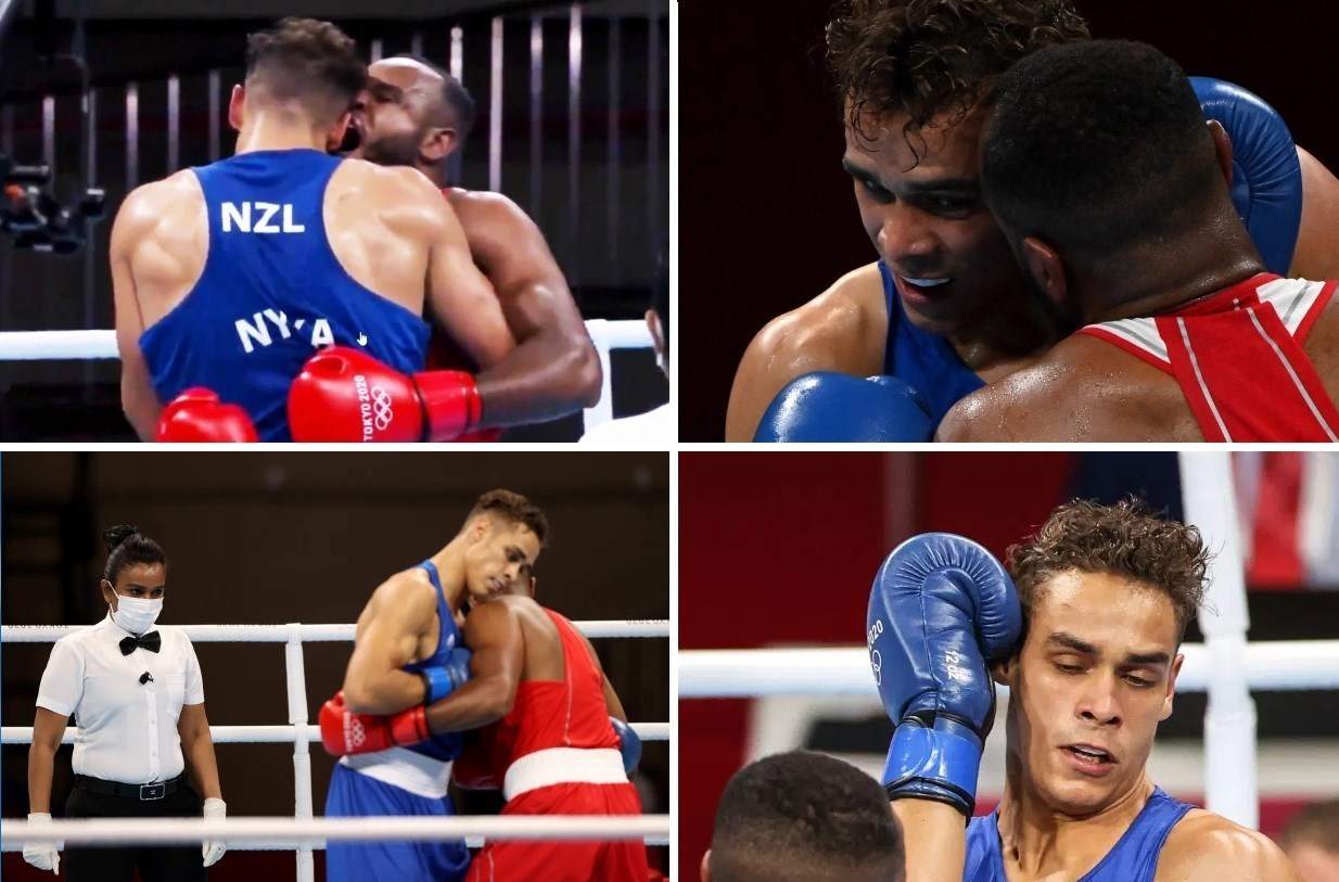 ویدئو| شکست در مسابقات المپیک، به‌دلیل «گاز گرفتن» حریف!