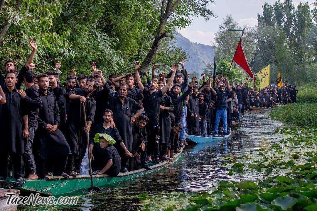 عکس ویژه آسوشیتدپرس از عزاداری مسلمانان در عاشورا!