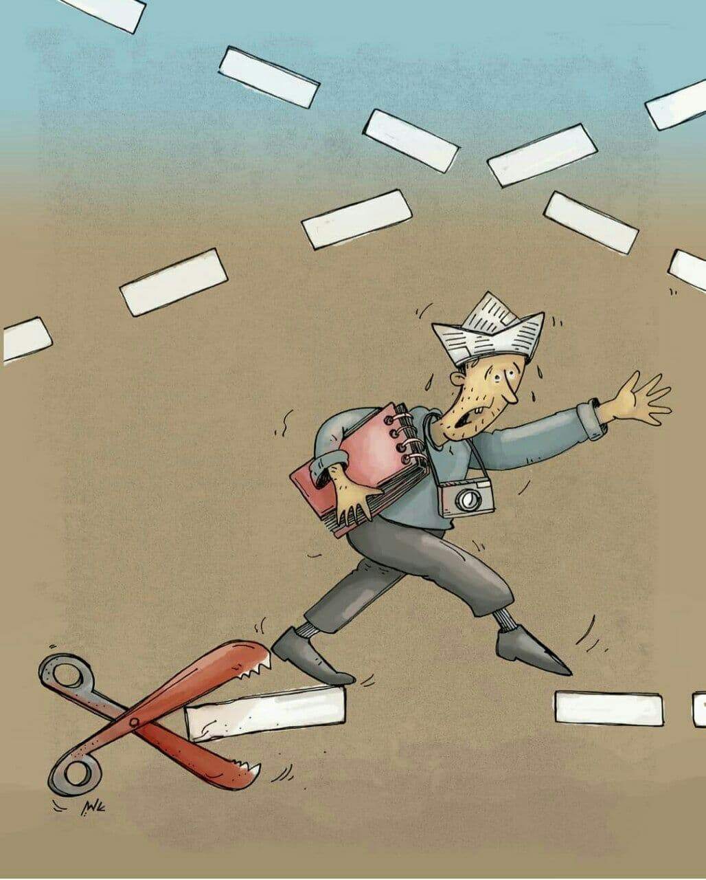 ببینید: راه رفتن روی لبه تیغ!