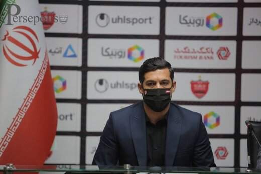 معاون باشگاه پرسپولیس در لباس رزم+عکس
