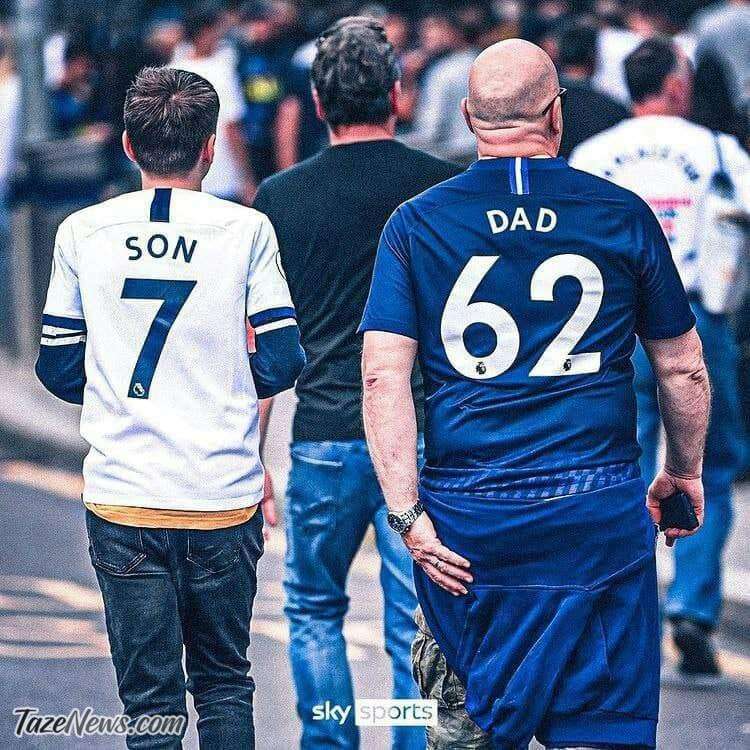 ببینید: پدر خلاق تاتنهامی!