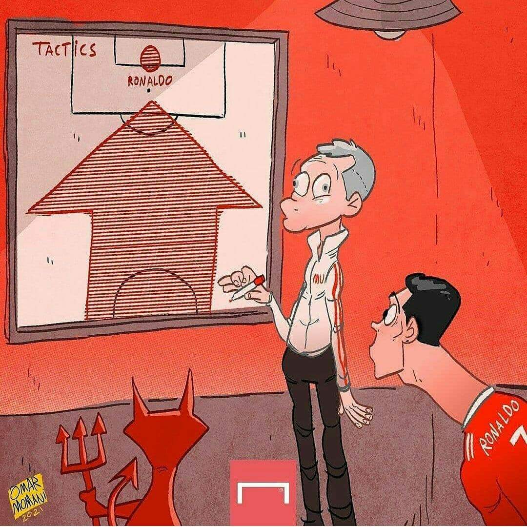 تاکتیک خاص منچستریونایتد در حضور رونالدو!