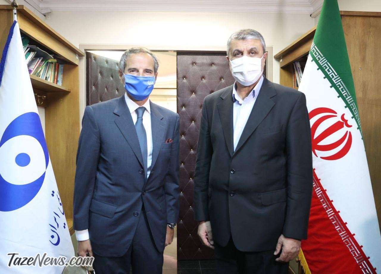 دو گاف دیپلماتیک اسلامی در دیدار با گروسی +عکس دو گاف دیپلماتیک اسلامی در دیدار با گروسی +عکس