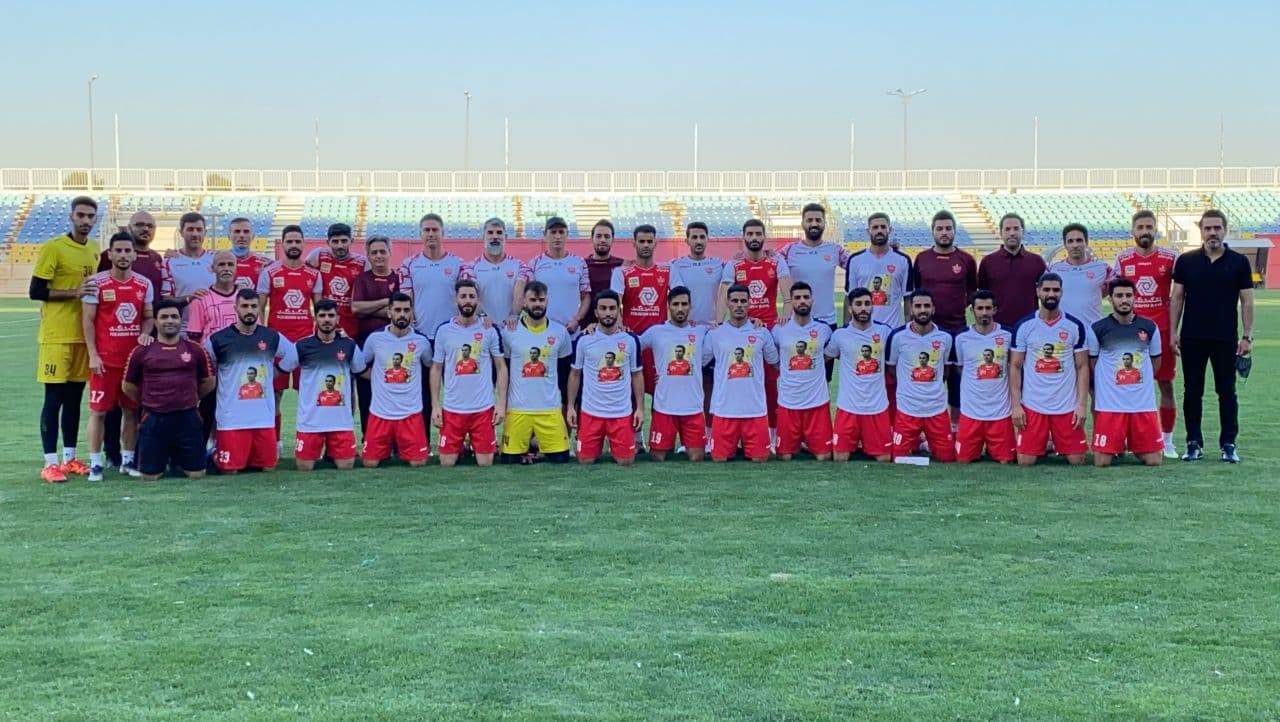 عکس| کاپیتان ابدی پرسپولیس به بازی با شهرداری آستارا رسید