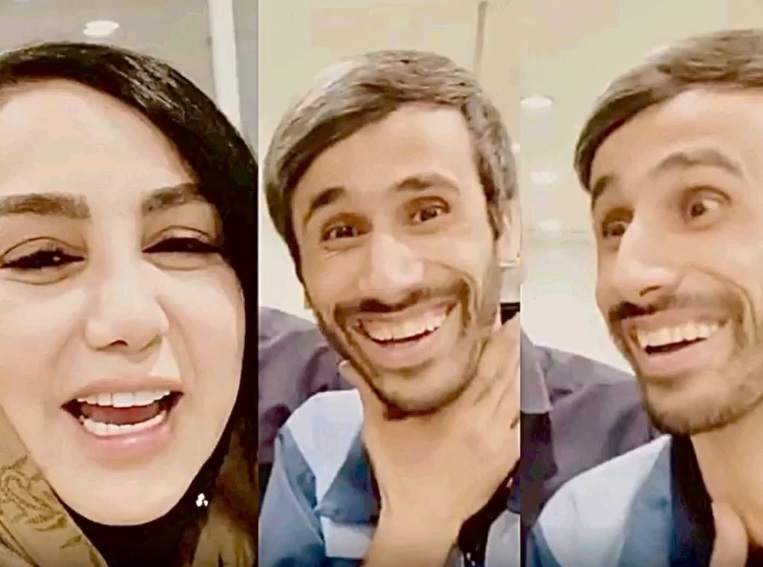 ویدئو| رونمایی بهنوش بختیاری از بدل جوان محمود احمدی‌نژاد!