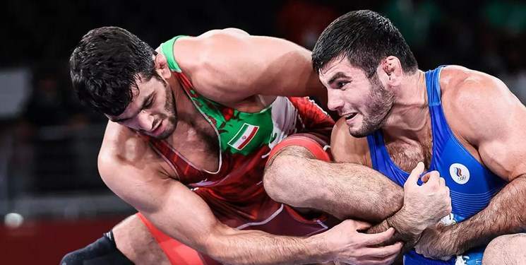 نبرد حسن یزدانی با تیلور آمریکایی در فینال کشتی آزاد! نبرد حسن یزدانی با تیلور آمریکایی در فینال کشتی آزاد!
