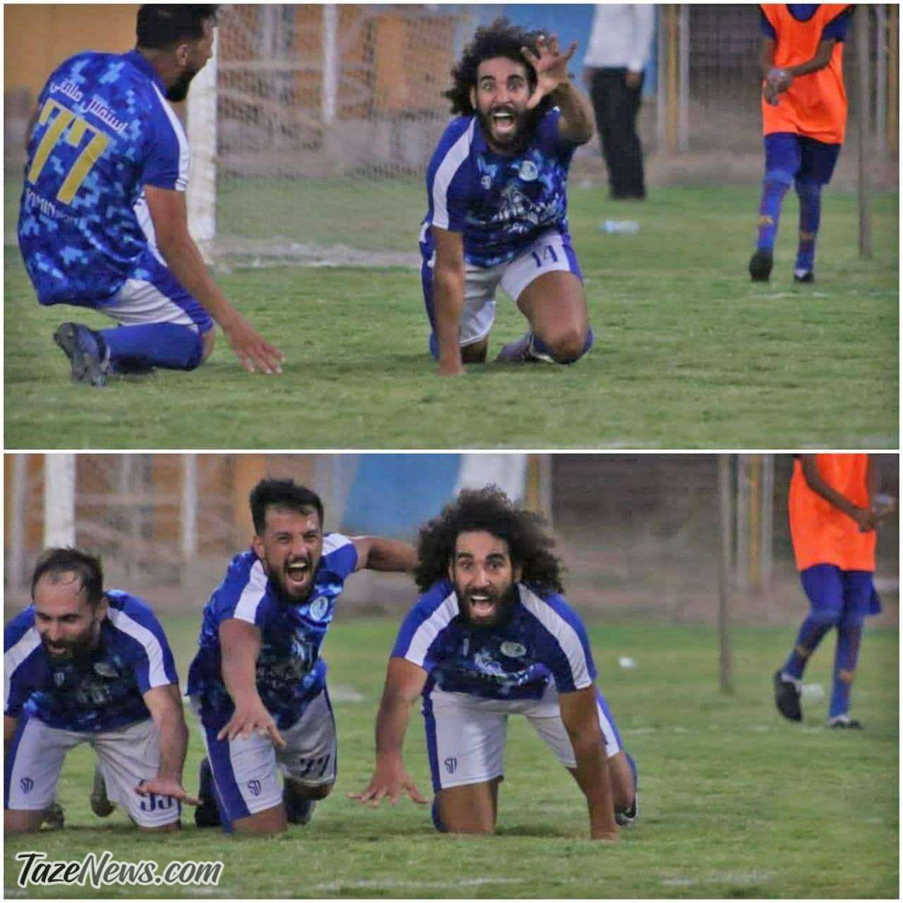عکس| شادی گل عجیب یک پرسپولیسی به سبک مهاجم مخوف الهلال! عکس| شادی گل عجیب یک پرسپولیسی به سبک مهاجم مخوف الهلال!