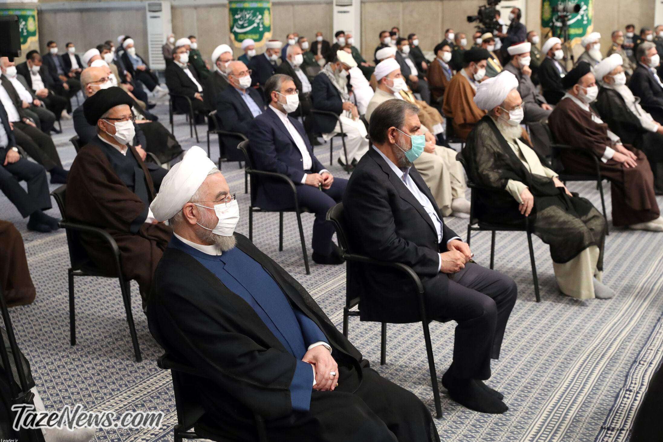 عکس| حضور روحانی در دیدار امروز مسئولان با رهبر انقلاب عکس| حضور روحانی در دیدار امروز مسئولان با رهبر انقلاب
