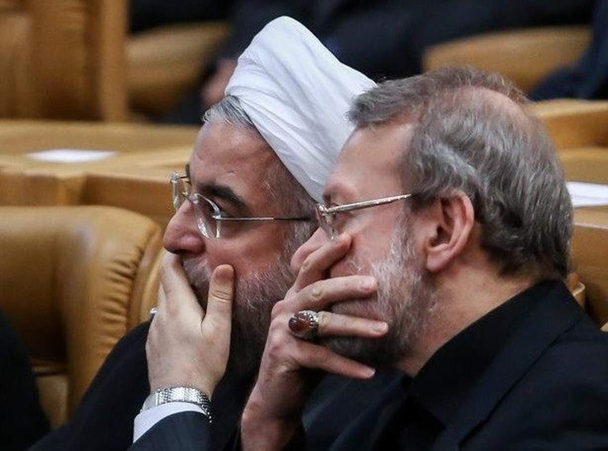 لاریجانی و روحانی در دوران نقاهت!/ روزه سکوت کی به پایان می‌رسد؟