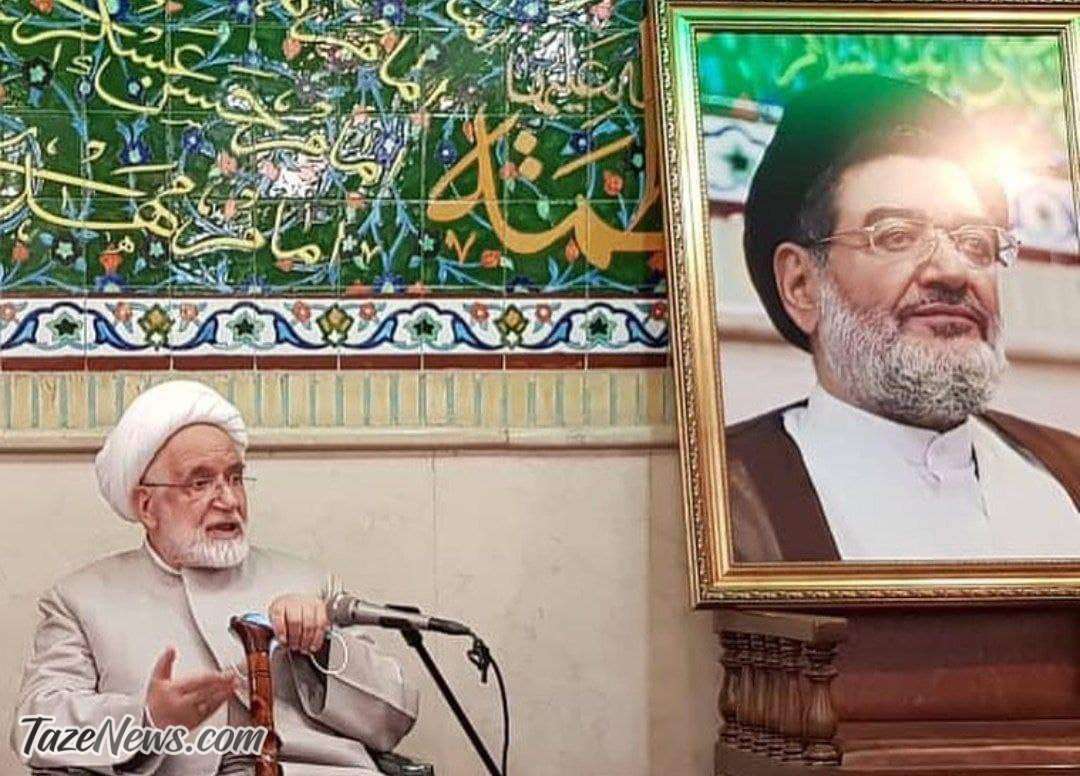 تصاویر حضور امروز صبح کروبی در منزل همرزم سابقش!