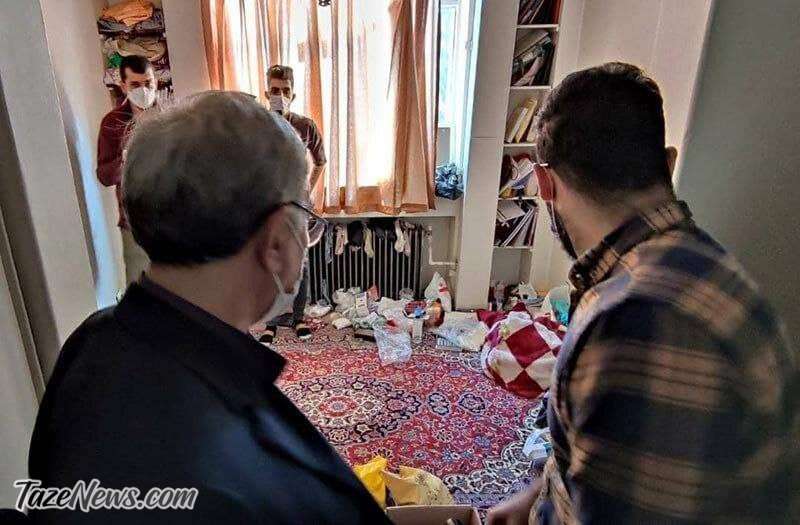 عکس| نگاه بهت‌زده وزیر بهداشت در بازدید از خوابگاه دانشجویی پسران!