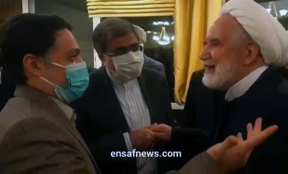 ویدئو| شوخی روحانی با سن و سال آیتالله جنتی/ واکنش کروبی و علی جنتی را ببینید ویدئو| شوخی روحانی با سن و سال آیتالله جنتی/ واکنش کروبی و علی جنتی را ببینید