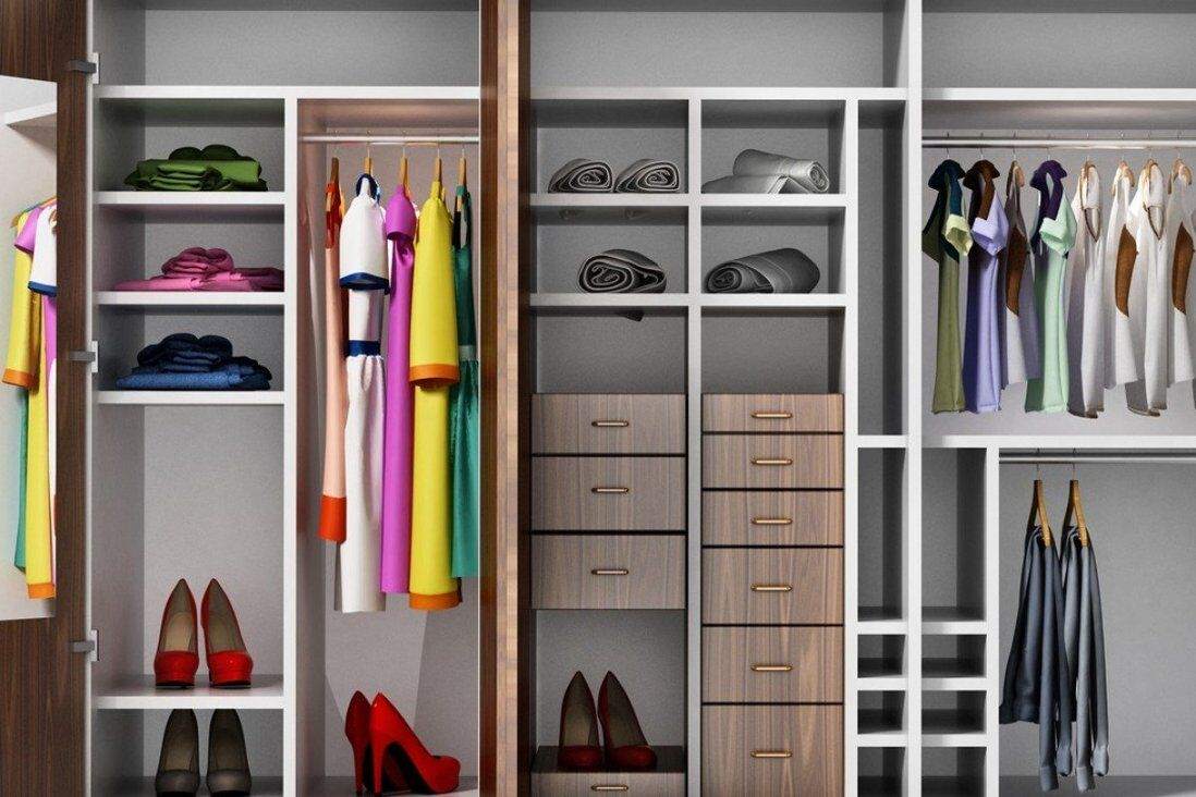 راهکارهایی برای مرتب کردن کمد لباس