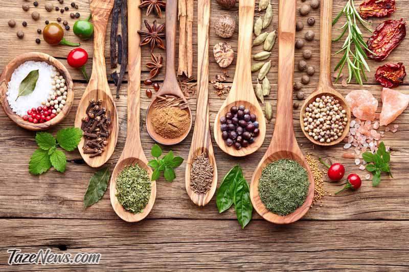 ادویه و سبزی معطر کمک کننده کاهش فشار خون