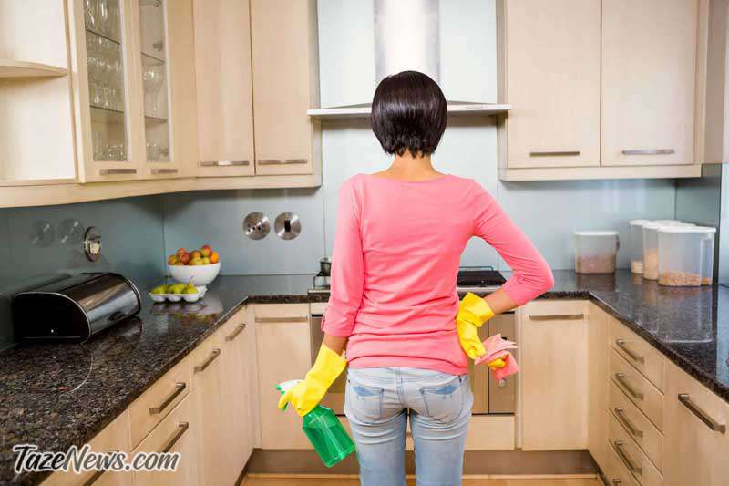 ترفندهایی برای داشتن یک آشپزخانه کاملا بهداشتی