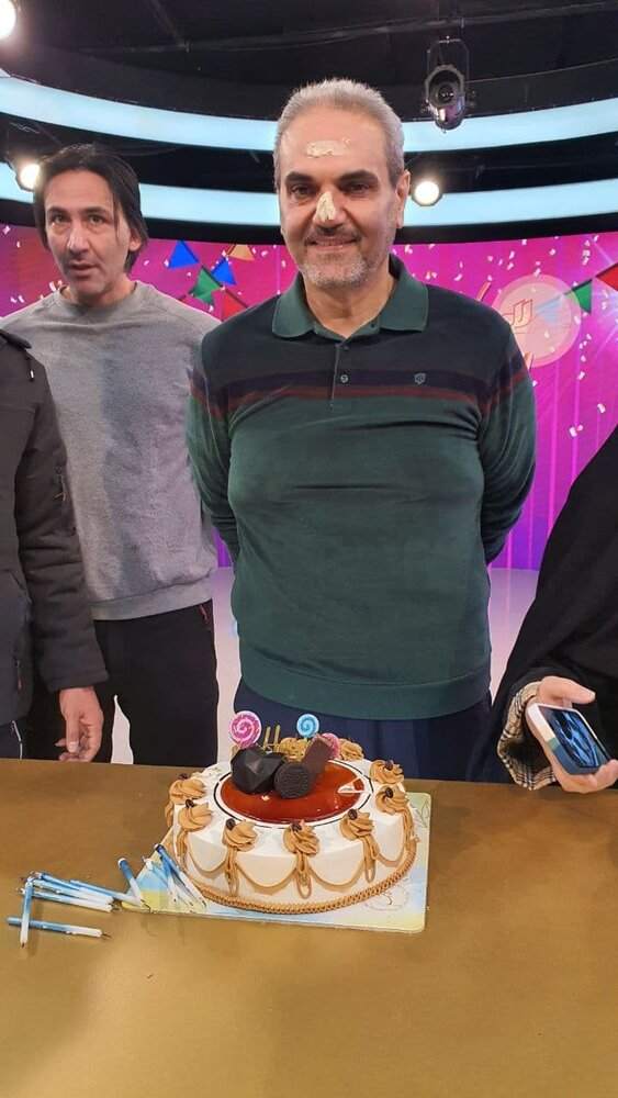 عکس تولد ۵۵ سالگی جواد خیابانی