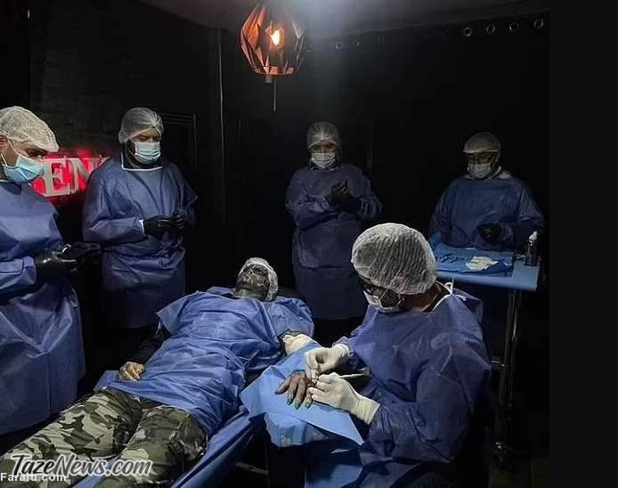 اقدام وحشتناک ترسناکترین مرد جهان؛ دو انگشتش را قطع کرد! +ویدئو اقدام وحشتناک ترسناکترین مرد جهان؛ دو انگشتش را قطع کرد! +ویدئو