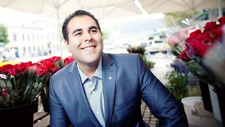 یک مهاجر ایرانی‌ رئیس پارلمان نروژ شد +عکس