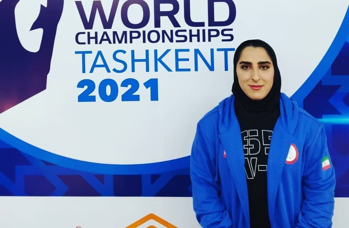ویدئو| رکوردشکنی دختر فوق سنگین ایران در قهرمانی جهان