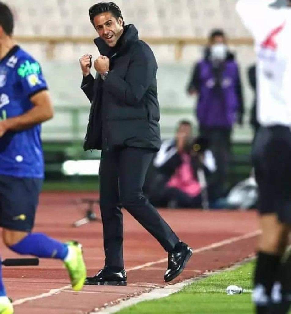 عکس خیلی عجیب از فرهاد مجیدی: از مساوی خوشحال شد!