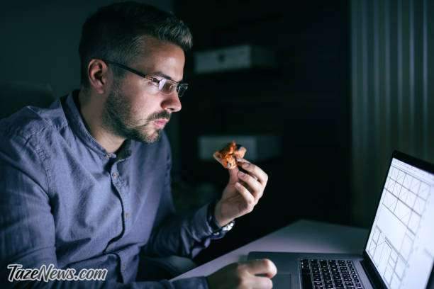 توصیهای برای شب کارها: نیمه شب غذا نخورید! توصیهای برای شب کارها: نیمه شب غذا نخورید!