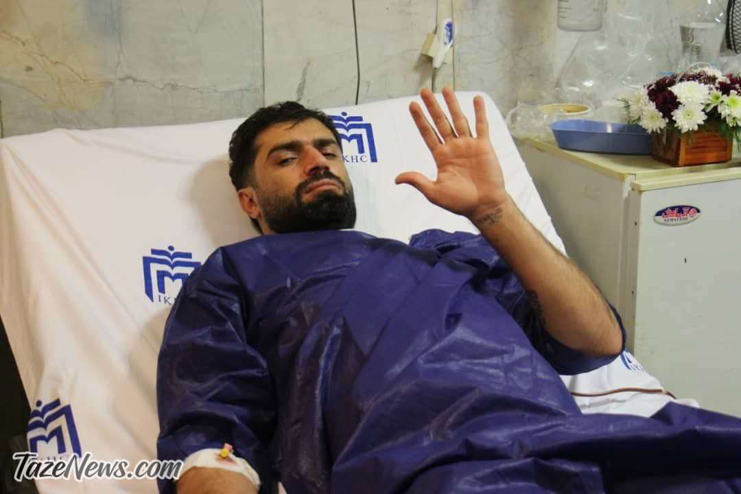 علی دایی پیگیر درمان هافبک پرسپولیسی مبتلا به سرطان +عکس