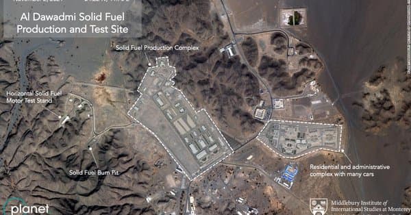افشاگری سیانان: عربستان با کمک چین در حال تولید موشک بالستیک پیشرفته است! +عکس افشاگری سیانان: عربستان با کمک چین در حال تولید موشک بالستیک پیشرفته است! +عکس