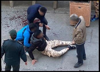 قمه‌کشی اراذل و اوباش در تئاتر شهر+ویدئو