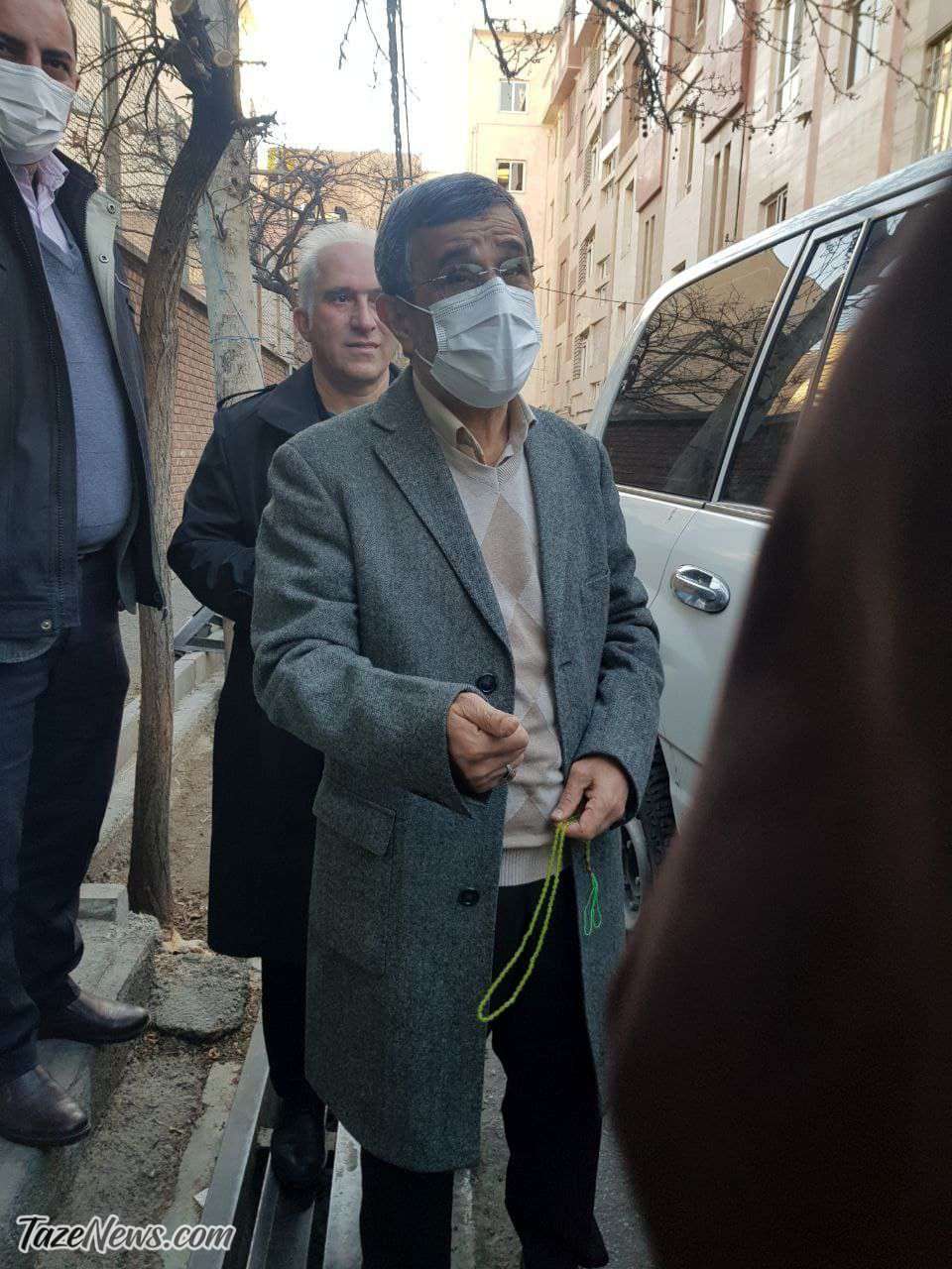 عکس| احمدی‌نژاد با استایل جدید