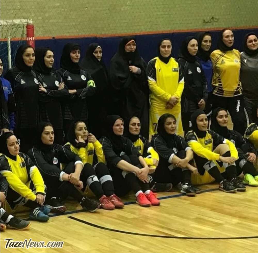 بازیگر زن مشهور فوتسالیست شد +تصاویر