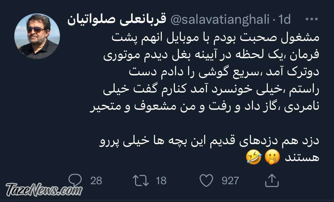 داستان کوتاه دزد موبایل پررو! داستان کوتاه دزد موبایل پررو!