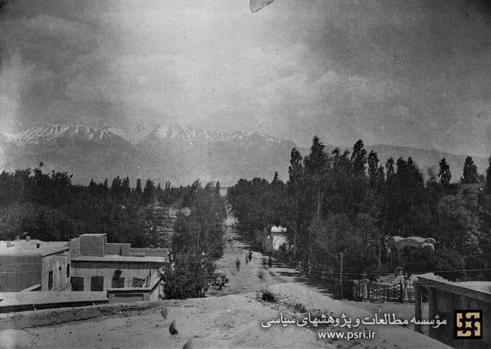 قدیمی‌ترین عکس از خیابان لاله‌زار تهران!