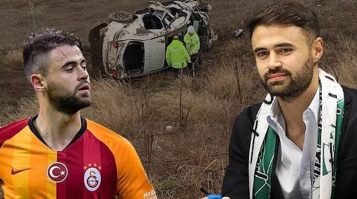 مرگ تلخ فوتبالیست ترک در تصادف +عکس